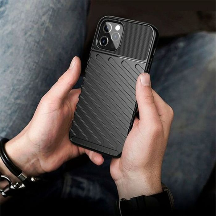 Funda para Móvil Cool Galaxy A55 Negro Samsung 1