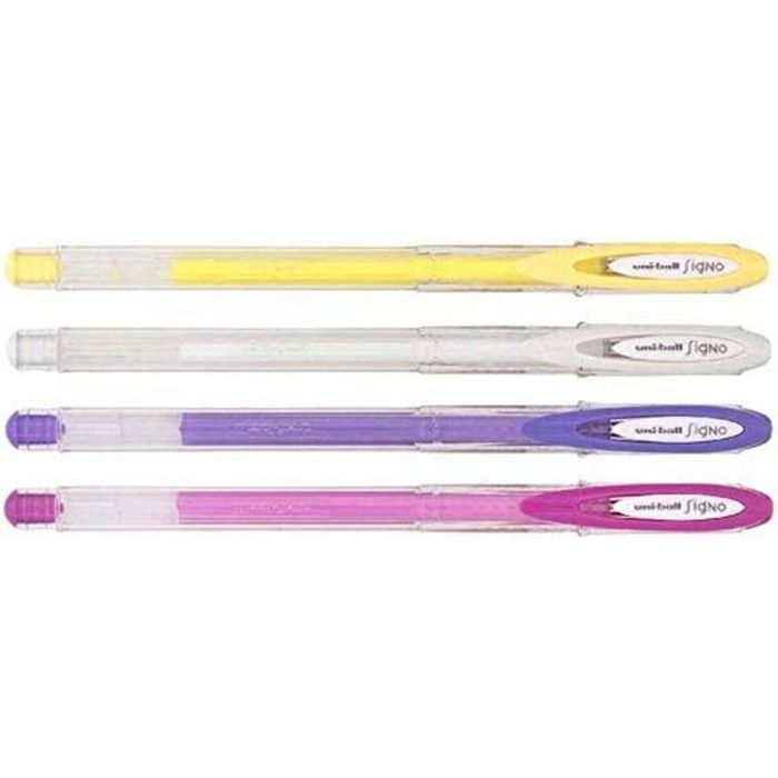 Set de Bolígrafos Uni-Ball Rollerball Signo Angelic Colour UM-120AC Multicolor 0,45 mm 2 Set de Bolígrafos Uni-Ball Rollerball Signo Angelic Colour UM-120AC Multicolor 0,45 mm 2