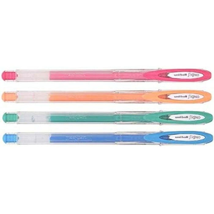 Set de Bolígrafos Uni-Ball Rollerball Signo Angelic Colour UM-120AC Multicolor 0,45 mm 1 Set de Bolígrafos Uni-Ball Rollerball Signo Angelic Colour UM-120AC Multicolor 0,45 mm 1