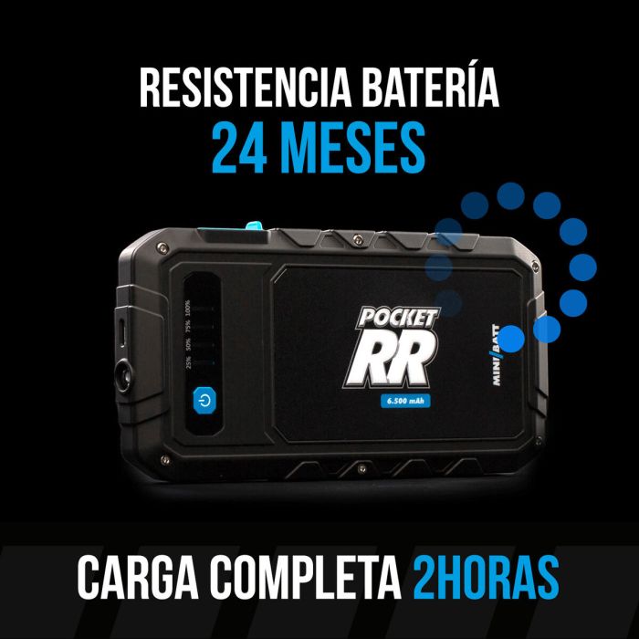 Arrancador MiniBatt POCKET RR 2 Arrancador MiniBatt POCKET RR 2