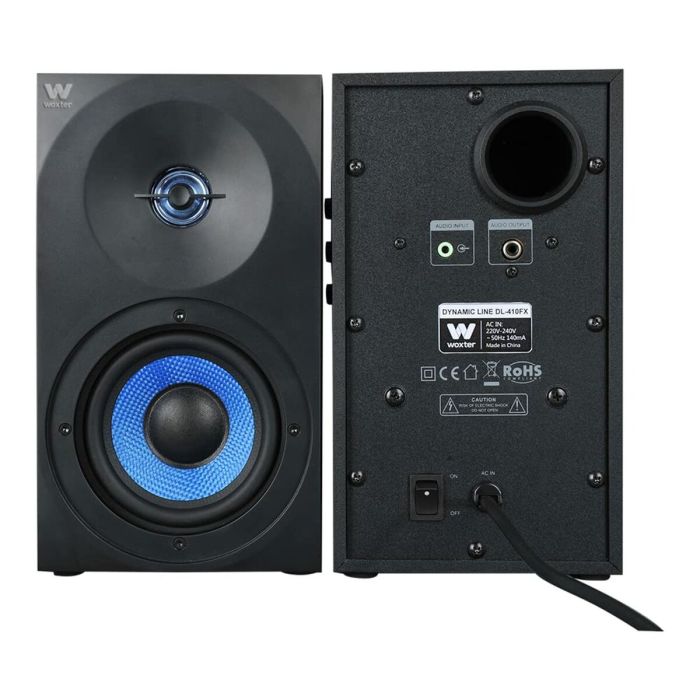 Altavoces PC Woxter DL-410 FX Negro Negro/Azul 1