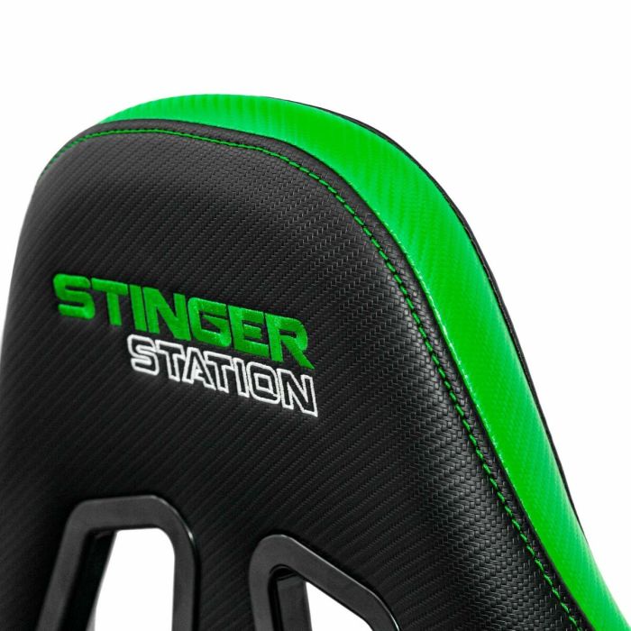 Silla Gaming Woxter Stinger Station Blanco Negro Verde 5 Silla Gaming Woxter Stinger Station Blanco Negro Verde 5
