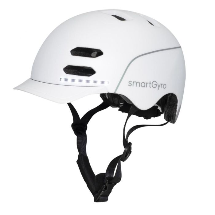 Casco de Ciclismo para Adultos Smartgyro SMART Blanco