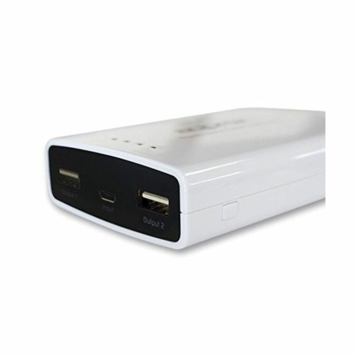 Power Bank approx! APPPB78EVW 7800 mAh 2 x USB Micro USB 5 V 1-2 A Blanco Negro/Blanco 3