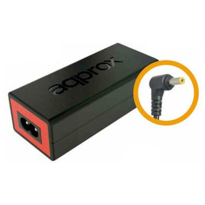 Cargador para Notebooks approx! APPA08 90W 4.8 x 1.7 mm HP 1 Cargador para Notebooks approx! APPA08 90W 4.8 x 1.7 mm HP 1