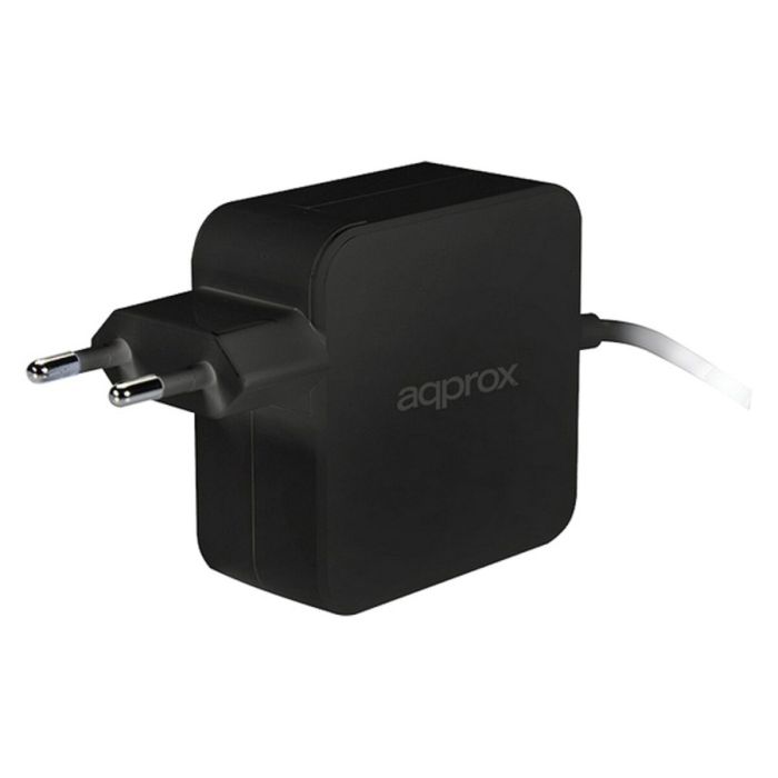 Cargador para Portátil approx! APPAC USB-C (1,1 m) Negro