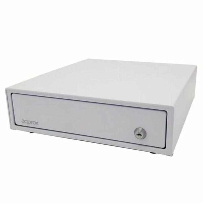 Cajón Portamonedas APPROX appCASH33WH Blanco 5