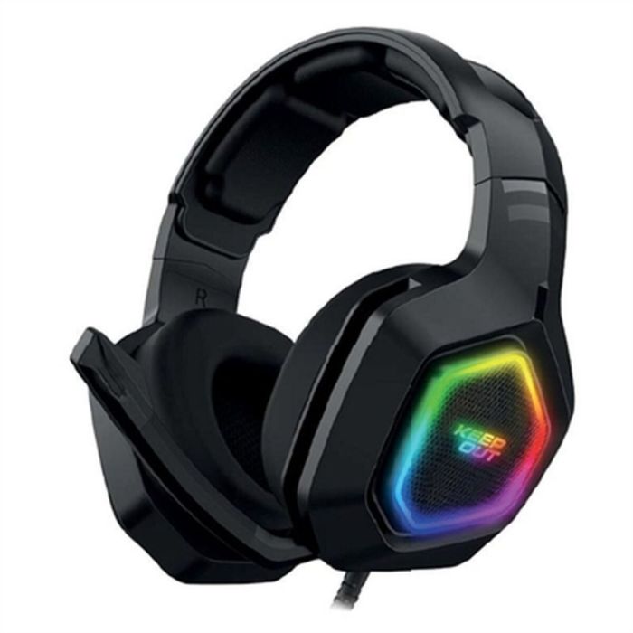 Auricular con Micrófono Gaming KEEP OUT HX901 LED RGB PS4/PC