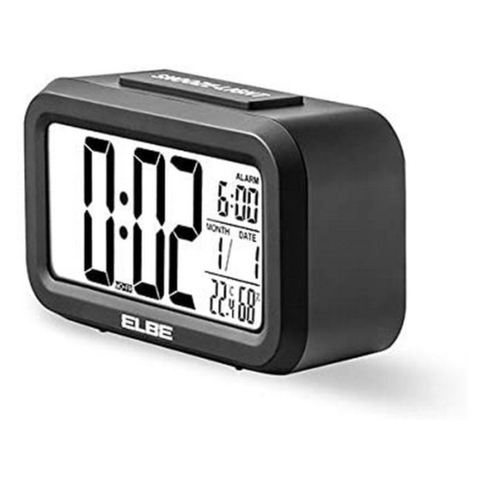 Reloj Despertador ELBE RD-668 LCD 4,4" Negro 5