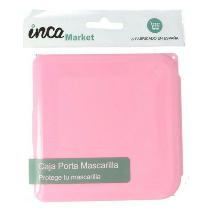 Market porta mascarillas #rosa 1 u Market porta mascarillas #rosa 1 u