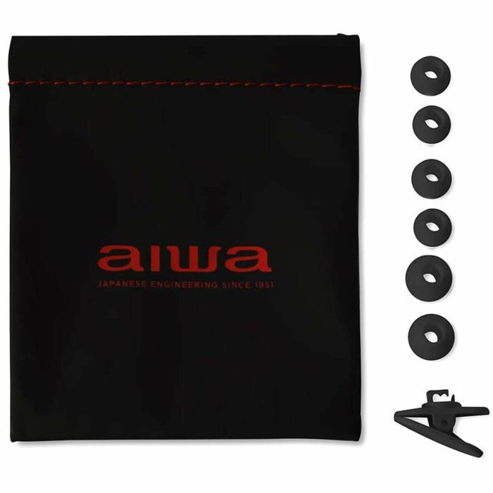 Auriculares Aiwa ESTM500BK Negro 4