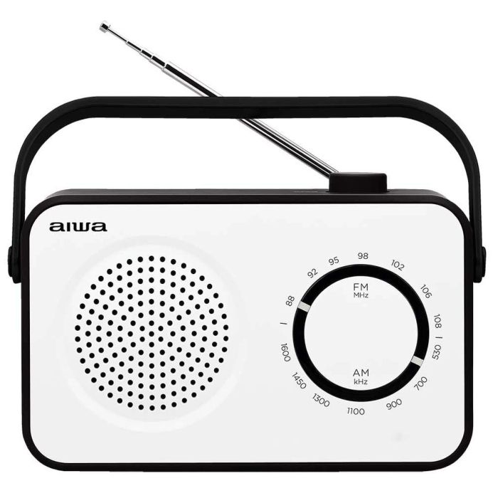 Radio Portátil Aiwa R190BW BLANCO Blanco AM/FM