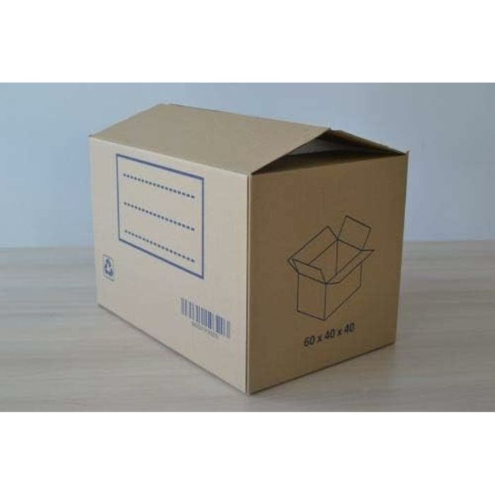 Caja de cartón para mudanza Fun&Go 60 x 40 x 40 cm (1 unidad) 1