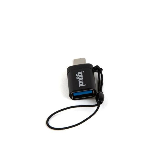 Adaptador USB C a USB iggual IGG318409 Negro 2