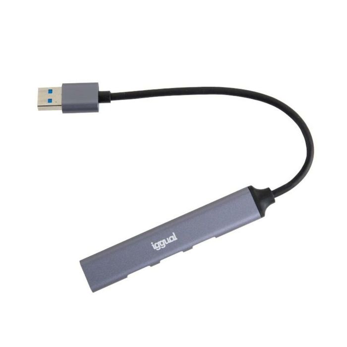 Hub USB iggual IGG318454 2