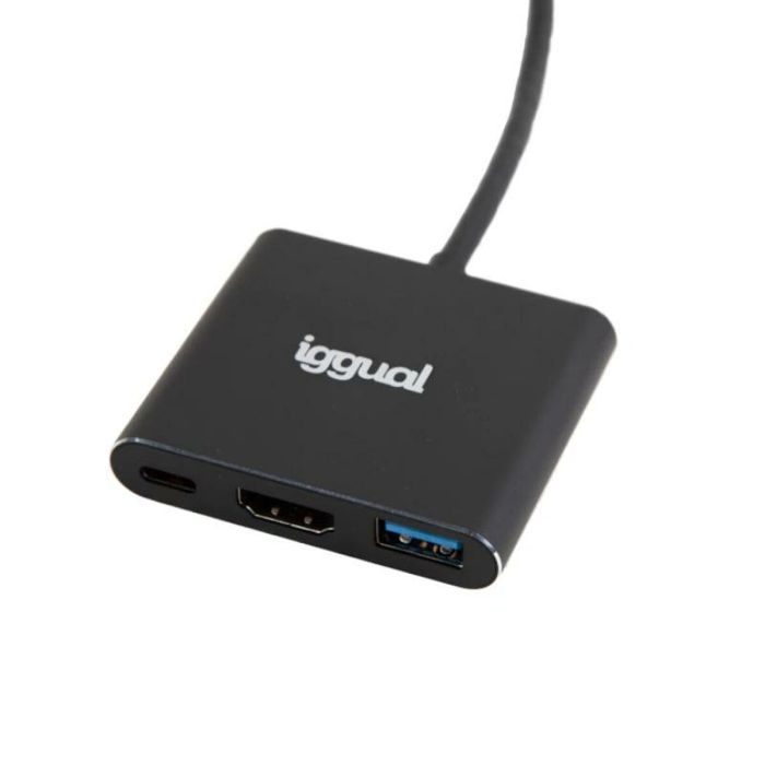 Hub USB iggual IGG318461 2