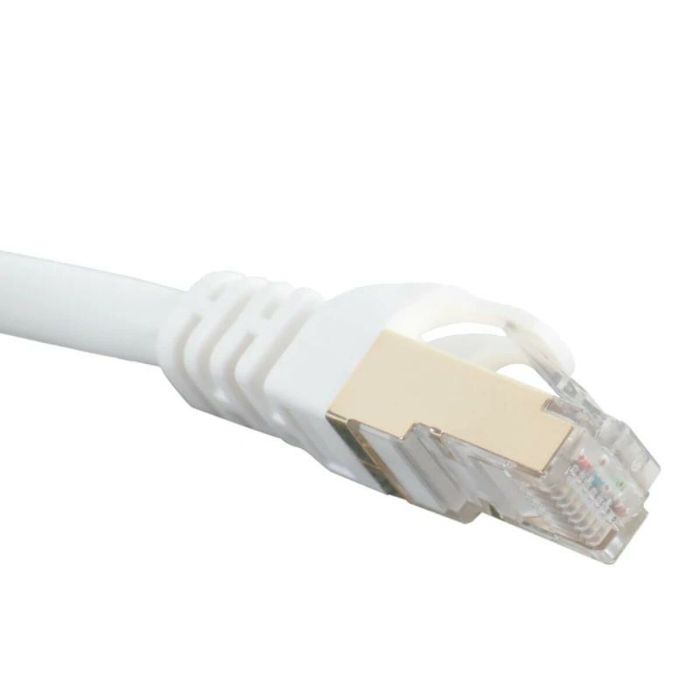 Cable de Red Rígido FTP Categoría 7 iggual IGG318652 Blanco 2 m 1