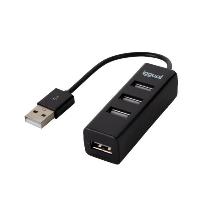 Hub USB iggual IGG318997 2