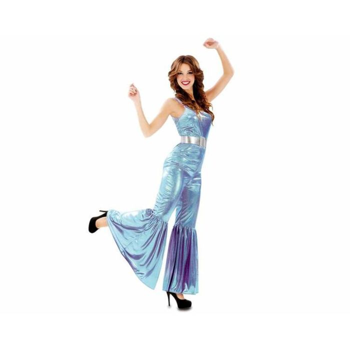 Disfraz para Adultos My Other Me Música Disco 2 Piezas Azul 0 Disfraz para Adultos My Other Me Música Disco 2 Piezas Azul 0
