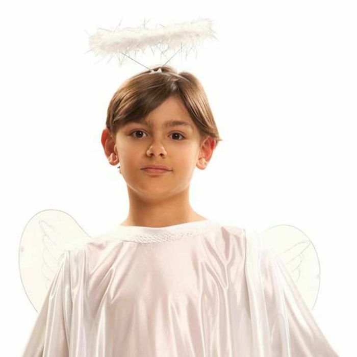 Corona de ángel con diadema talla única