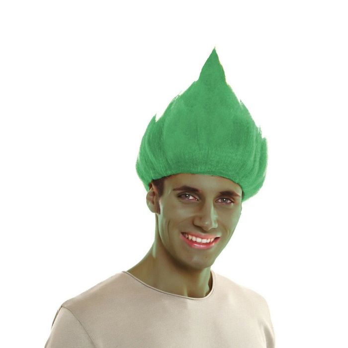 Peluca My Other Me Verde Talla única Trolls