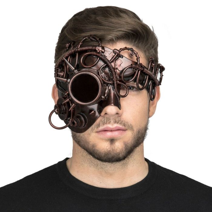 Steampunk mask one size