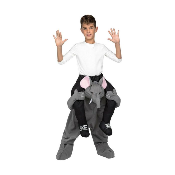 Disfraz para Niños My Other Me Ride-On Elefante Gris Talla única 4