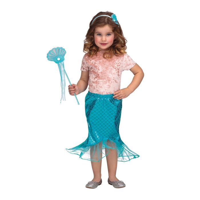 Disfraz para Niños My Other Me Azul Sirena 3-6 años