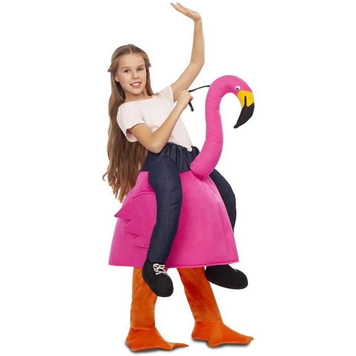 Disfraz para Niños My Other Me Ride-On Flamenco rosa 3-6 años 2