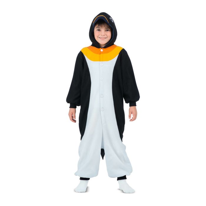 Disfraz para Niños My Other Me Pingüino Blanco Negro Talla única (2 Piezas) 4