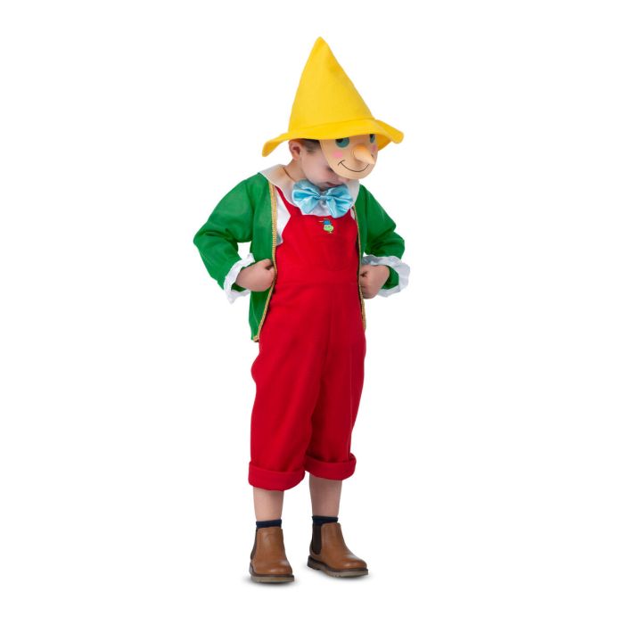 Disfraz para Adultos My Other Me Pinocchio Rojo Verde 4