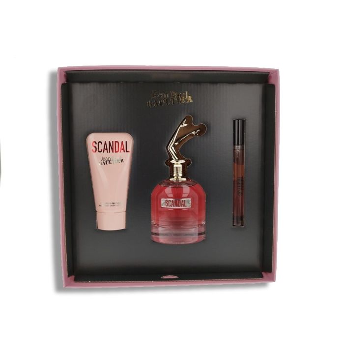 Set de Perfume Mujer Jean Paul Gaultier Scandal 3 Piezas 1 Set de Perfume Mujer Jean Paul Gaultier Scandal 3 Piezas 1