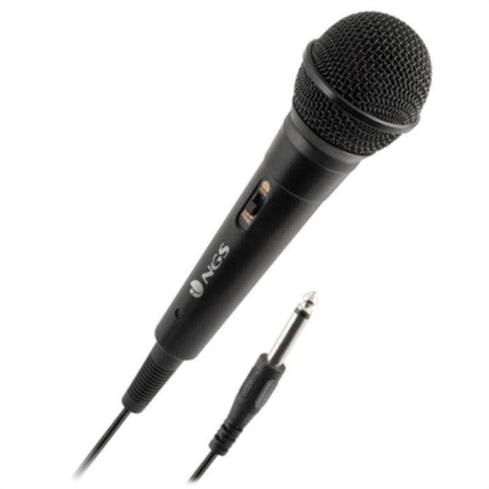 Micrófono Karaoke VARIOS SINGERFIRE Negro (6.3 mm)