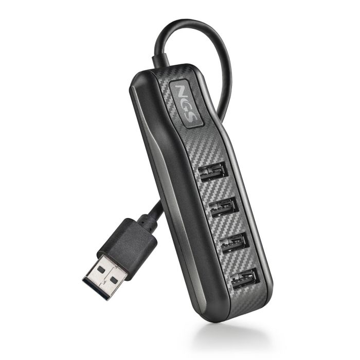 Hub USB NGS PORT 2.0 Negro