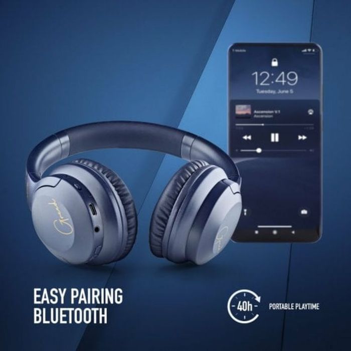 Auriculares con Micrófono NGS Azul 8