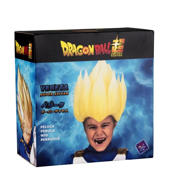 Peluca infantil sayan vegeta talla única