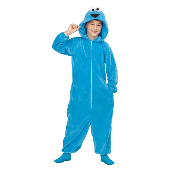 Disfraz para Niños My Other Me Cookie Monster Sesame Street Azul 1