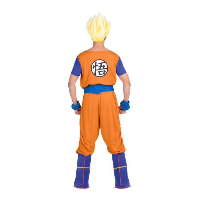Disfraz para Adultos My Other Me Goku Dragon Ball Azul Naranja 3
