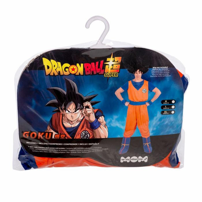 Disfraz para Adultos My Other Me Goku Dragon Ball Azul Naranja 1