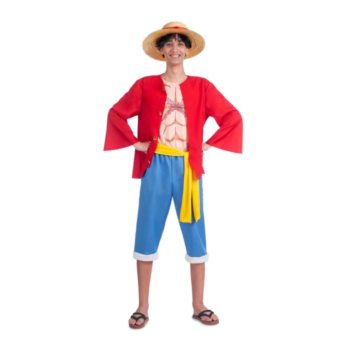 Disfraz para Adultos One Piece Luffy (5 Piezas) M