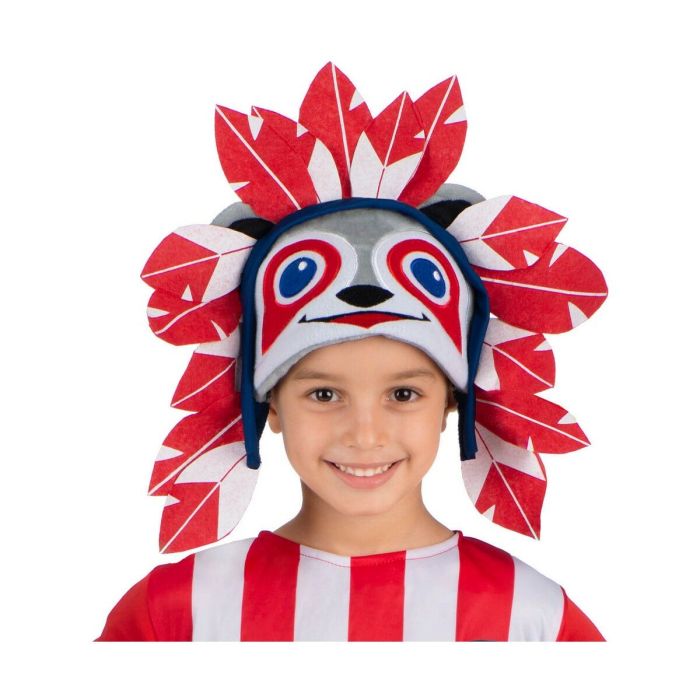 Disfraz para Niños My Other Me Atlético de Madrid Talla única Gorro Penacho (1 Pieza)