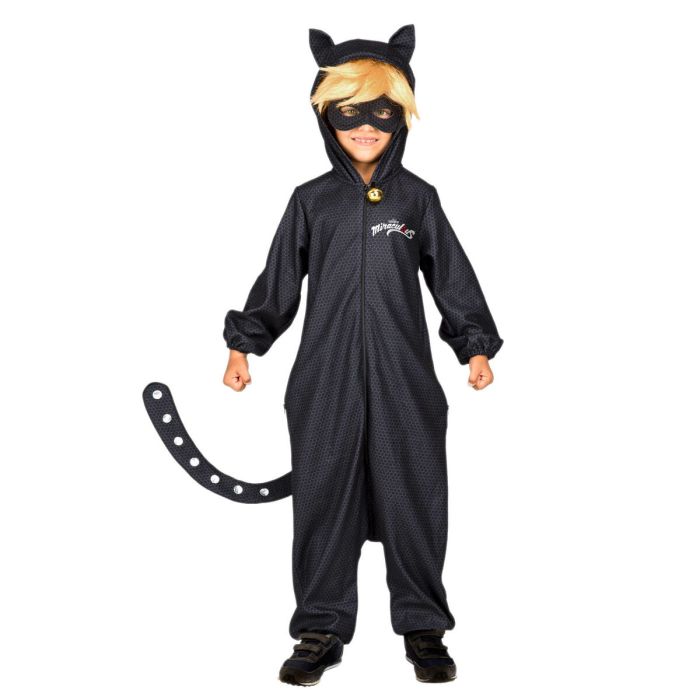 Disfraz para Niños My Other Me Cat Noir Negro 10-12 Años (5 Piezas) Disfraz para Niños My Other Me Cat Noir Negro 10-12 Años (5 Piezas)