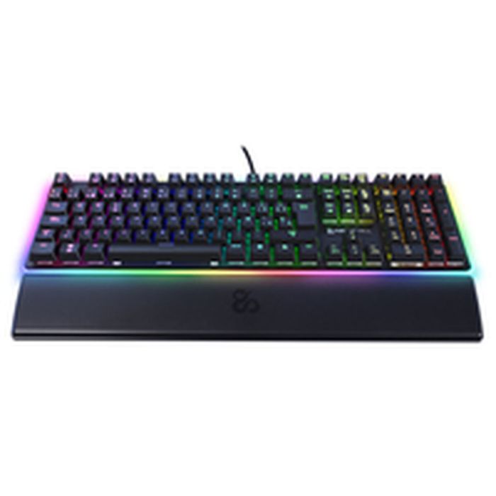 Teclado Newskill NS-KB-SUIKO-BLUE Azul Negro Qwerty Español 1