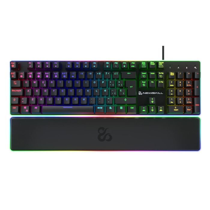 Teclado Gaming Newskill Gungnyr Pro Negro LED RGB Qwerty Español