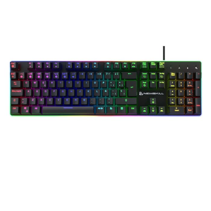 Teclado Gaming Newskill Gungnyr Pro Negro Qwerty Español LED RGB 1