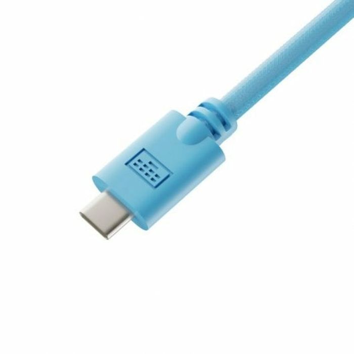 Cable USB A a USB-C Newskill NS-AC-COILC-B Azul 6