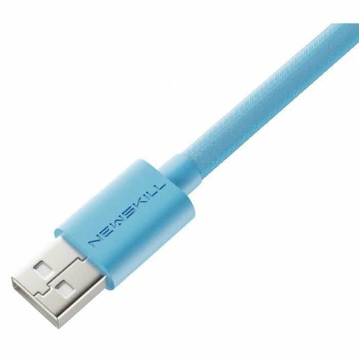 Cable USB A a USB-C Newskill NS-AC-COILC-B Azul 5