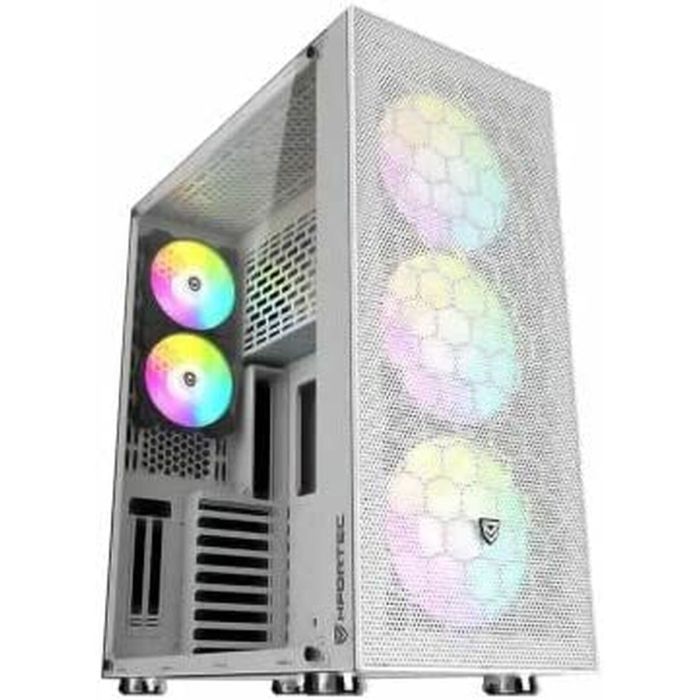 Nfortec Caja Gaming Cristal Templado Aqueronte White. Usb 3.0 A-Rgb. Blanco Nfortec Caja Gaming Cristal Templado Aqueronte White. Usb 3.0 A-Rgb. Blanco
