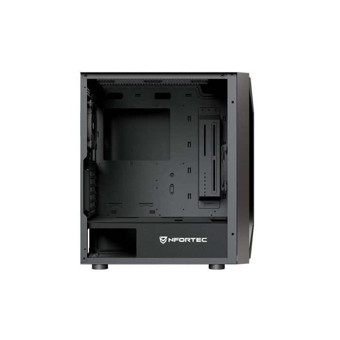 Caja Semitorre ATX Nfortec Nervia Black ARGB Negro 2