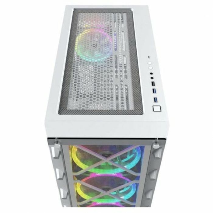 Caja Semitorre ATX Nfortec Draco X White 7